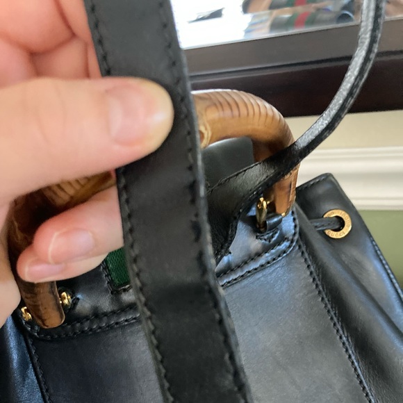 RARE GUCCI LEATHER SHERRYLINE BACKPACK - Picture 13 of 16